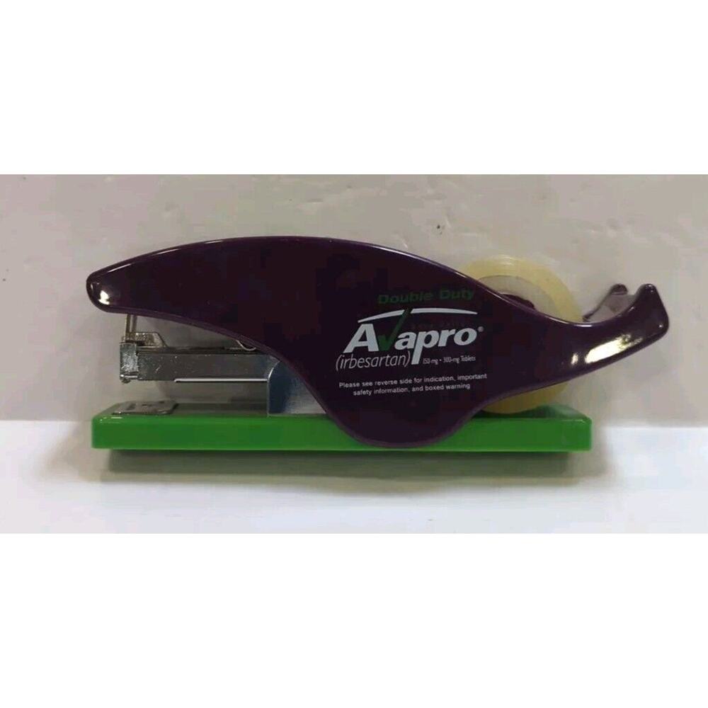 Vintage Pharmaceutical Stapler Representative Collectible Paper Stapler.